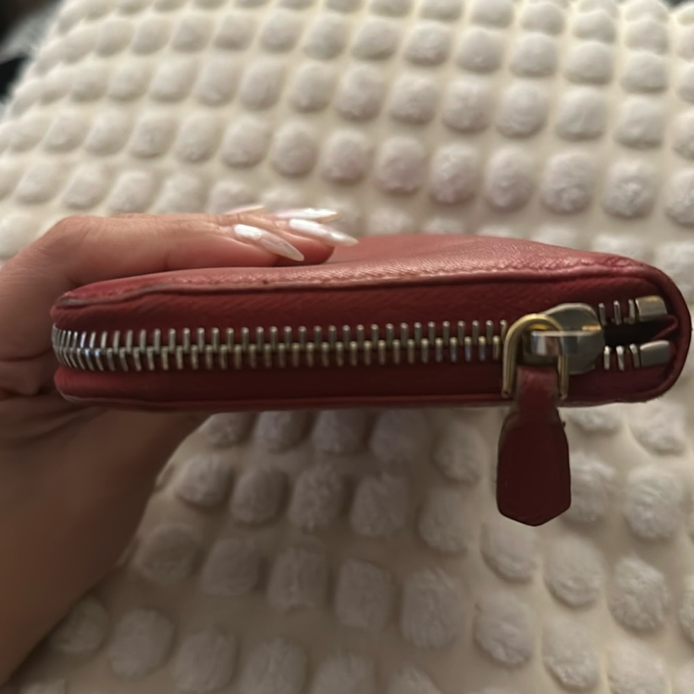 Prada Red Wallet in Saffiano Leather ❤️ - Picture 2 of 11